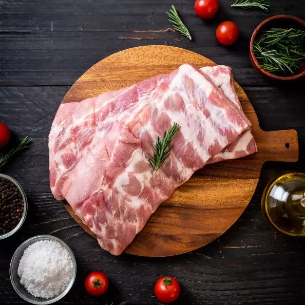 Costillas de cerdo 3 lb