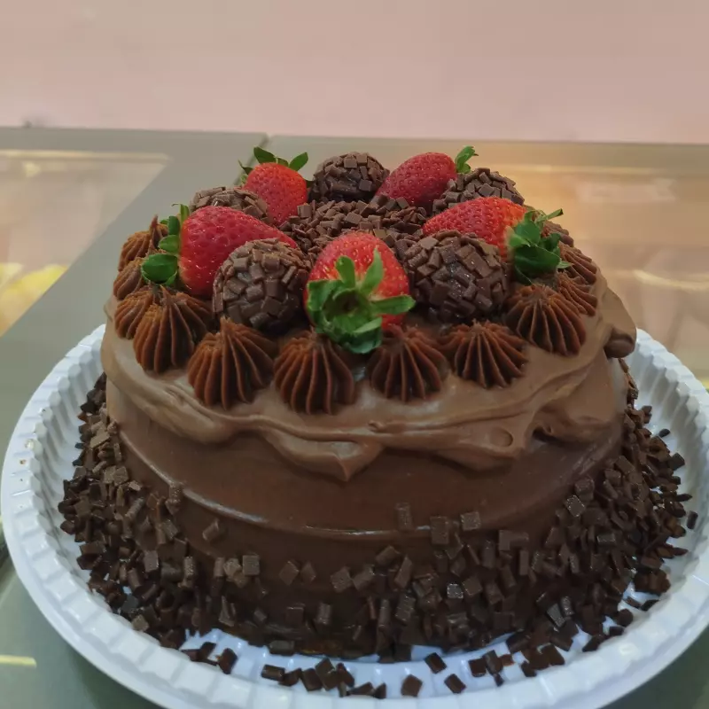 Bolo vulcão Chocolate