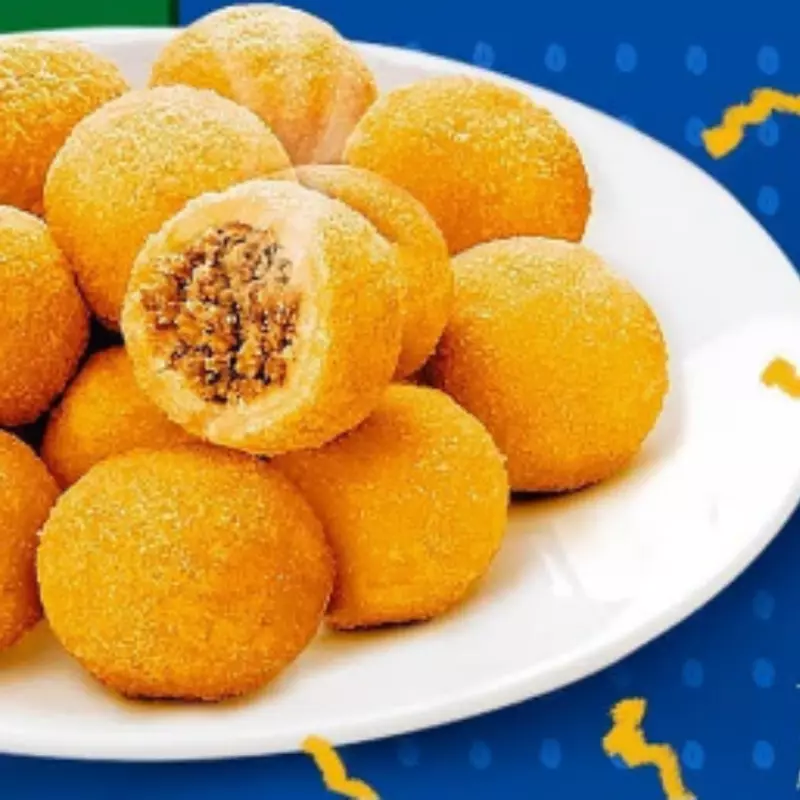 Mini bolinho de carne 400g