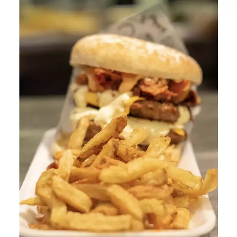 HAMBURGUESA DE CAÑÓN CERDO