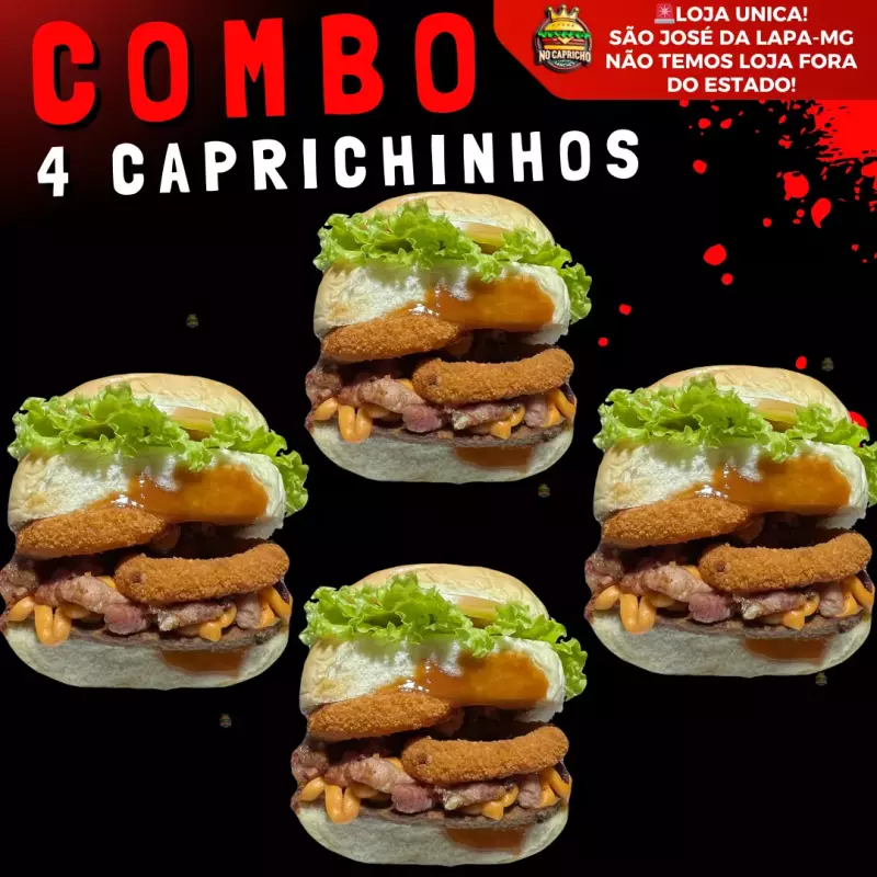 COMBO 4 CAPRICHINHOS
