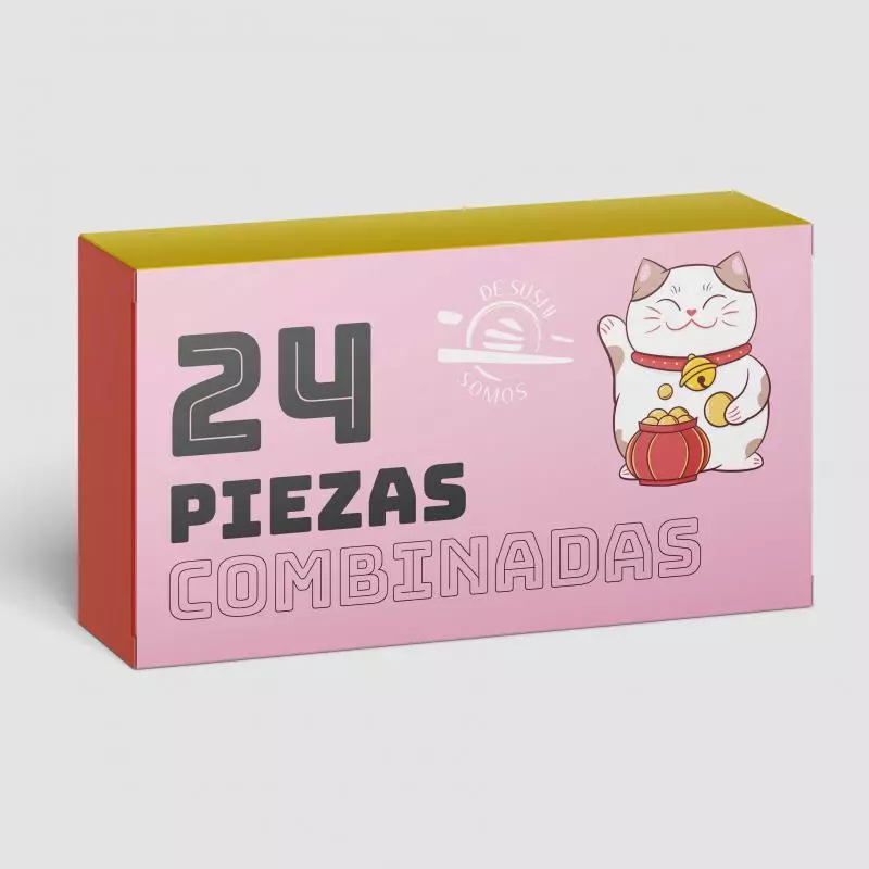 24 piezas combinadas