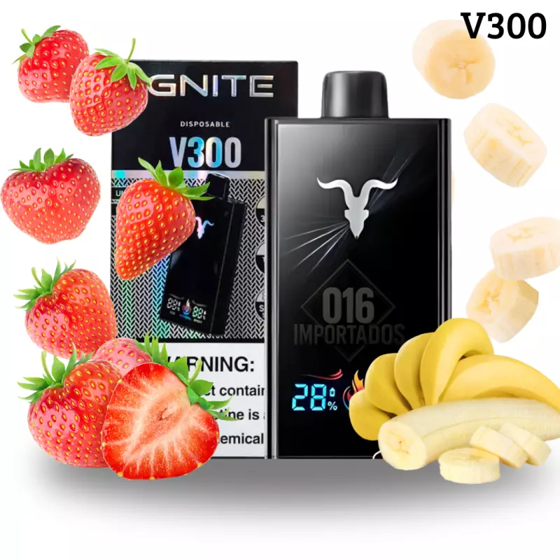 IGNITE V300 STRAWBERRY BANANA