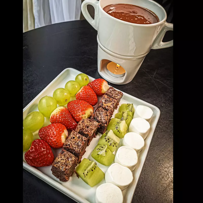 Fondue de chocolate
