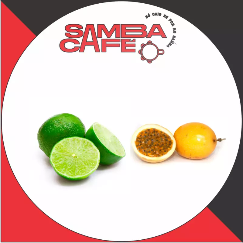 CAIPIRINHA DE LIMÃO COM MARACUJÁ