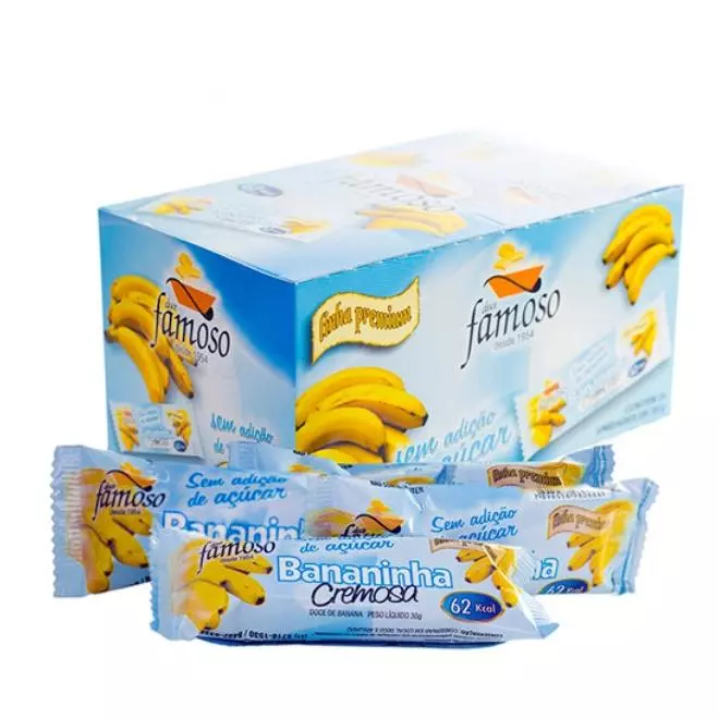 Bananinha Zero Açúcar  24 Unidades