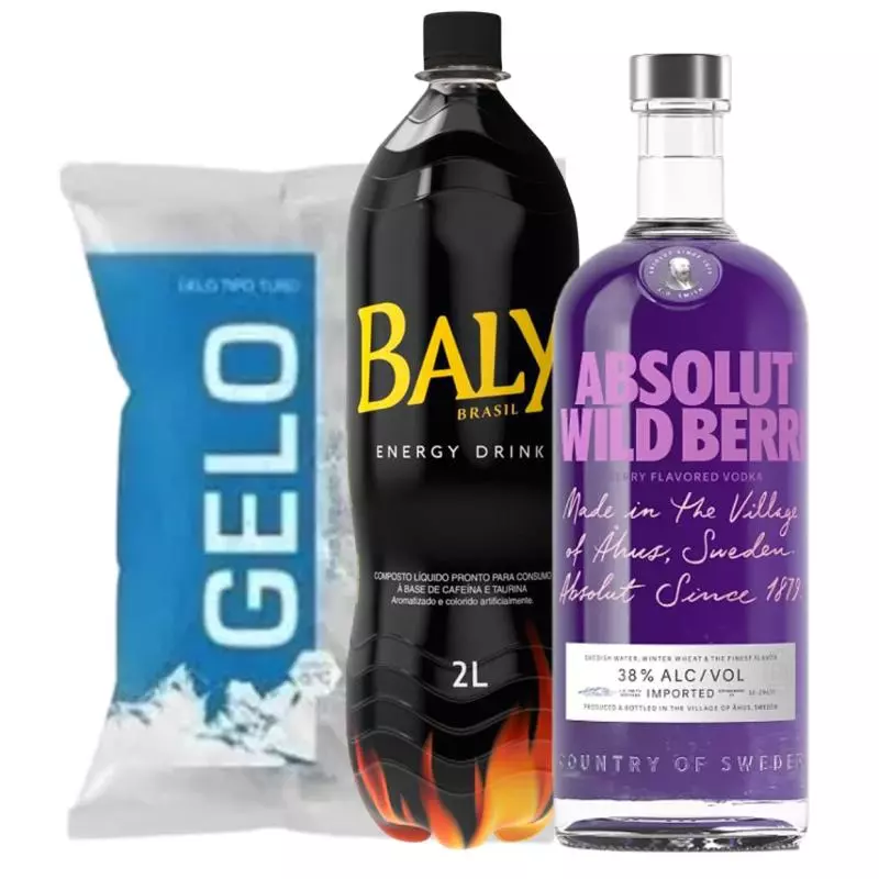 Kit Absolut Wild Berri