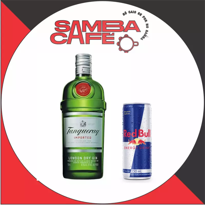 GIN TANQUERAY COM RED BULL