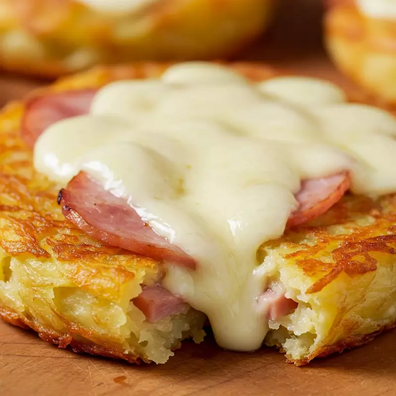 Batata Rosti Presunto e Queijo
