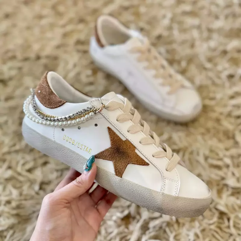 TENIS GOLDEN GOOSE BROWN STAR