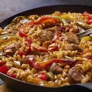 Arroz nordestino (carne seca, calabr