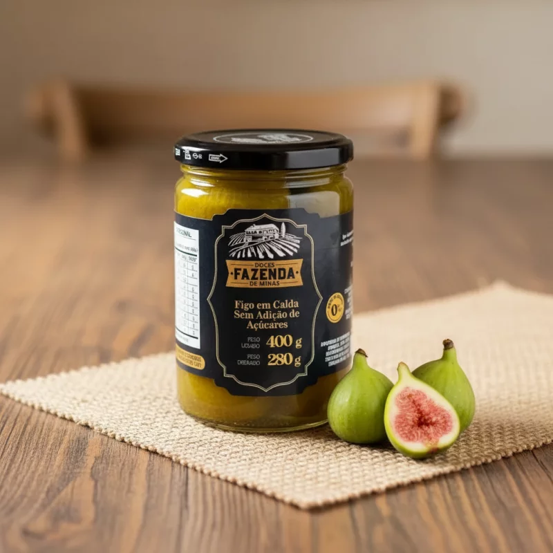 Figo em calda ZERO açúcar 410g