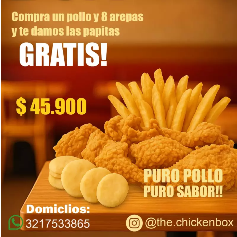 POLLO + PAPAS
