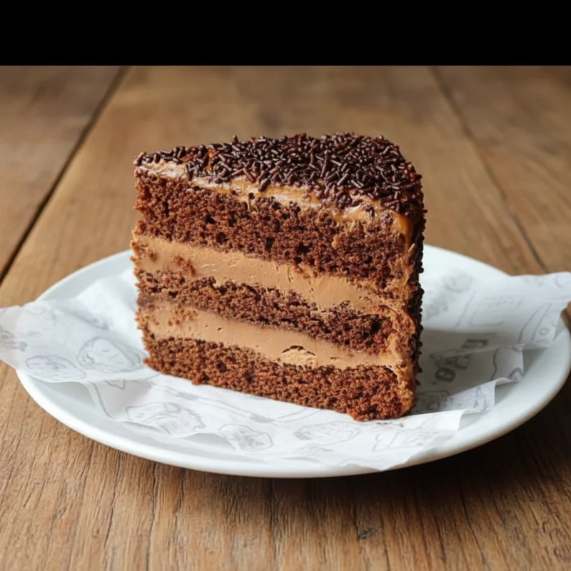 Bolo de brigadeiro