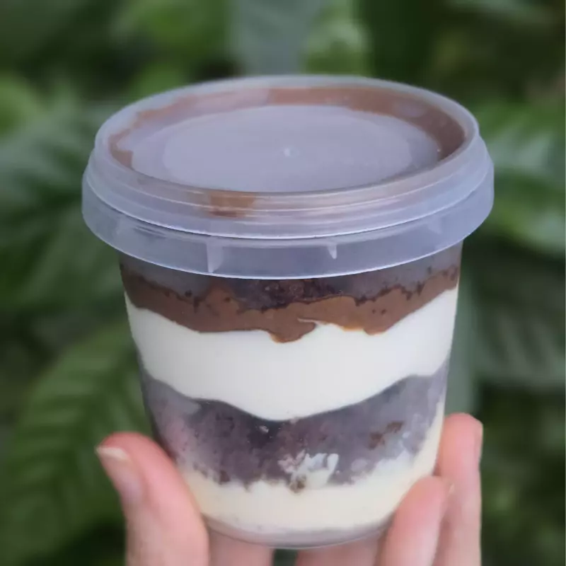 Bolo de ninho com nutella