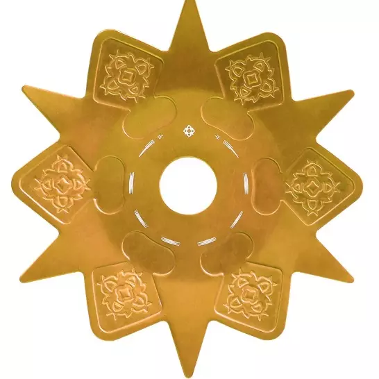 Prato Amazon Asteris Dourado