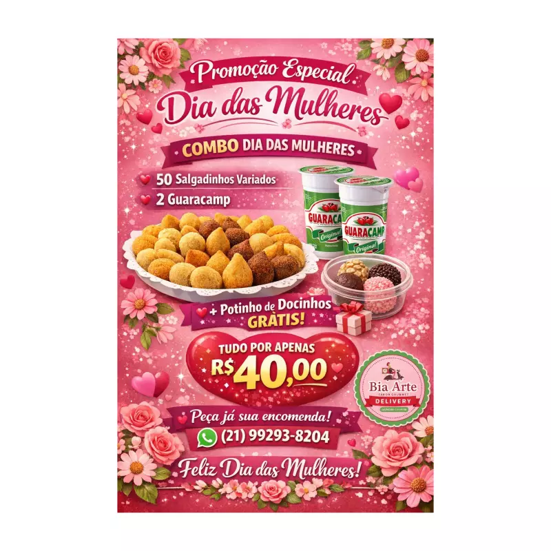 Promoção dia da mulher