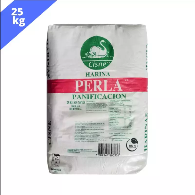 Harina cisne perla 25K