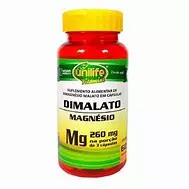 Dimalato magnésio 60 capsulas 260mg