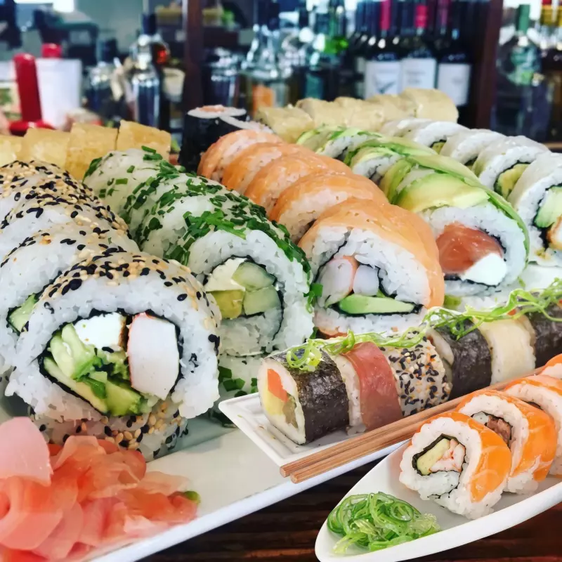 60 piezas yare sushi