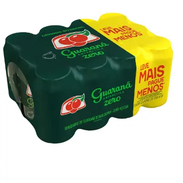 GUARANÁ ANTARTICA FD C/12 ZERO 350ml