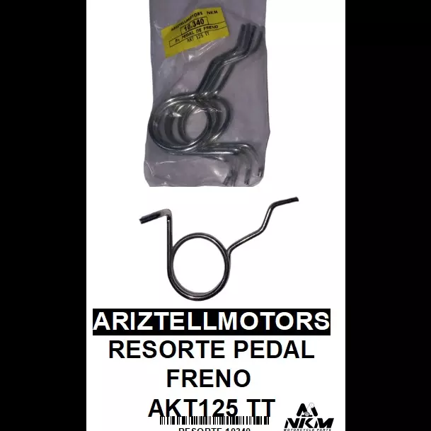 RESORTE PEDAL FRENO AKT125 TT