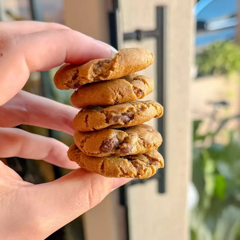 5 mini cookies Red Velvet