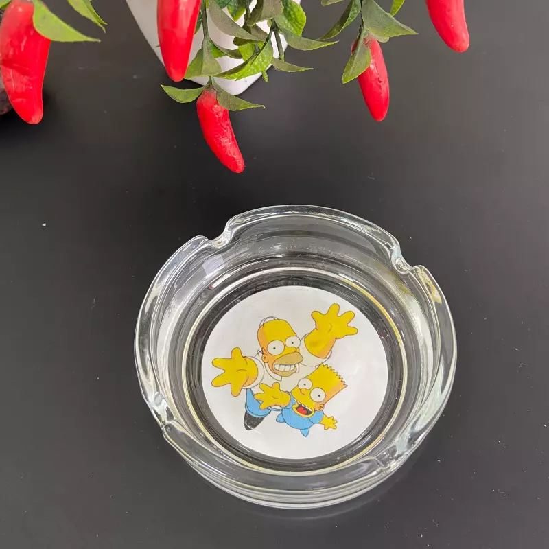 Cinzeiro de Vidro Simpsons