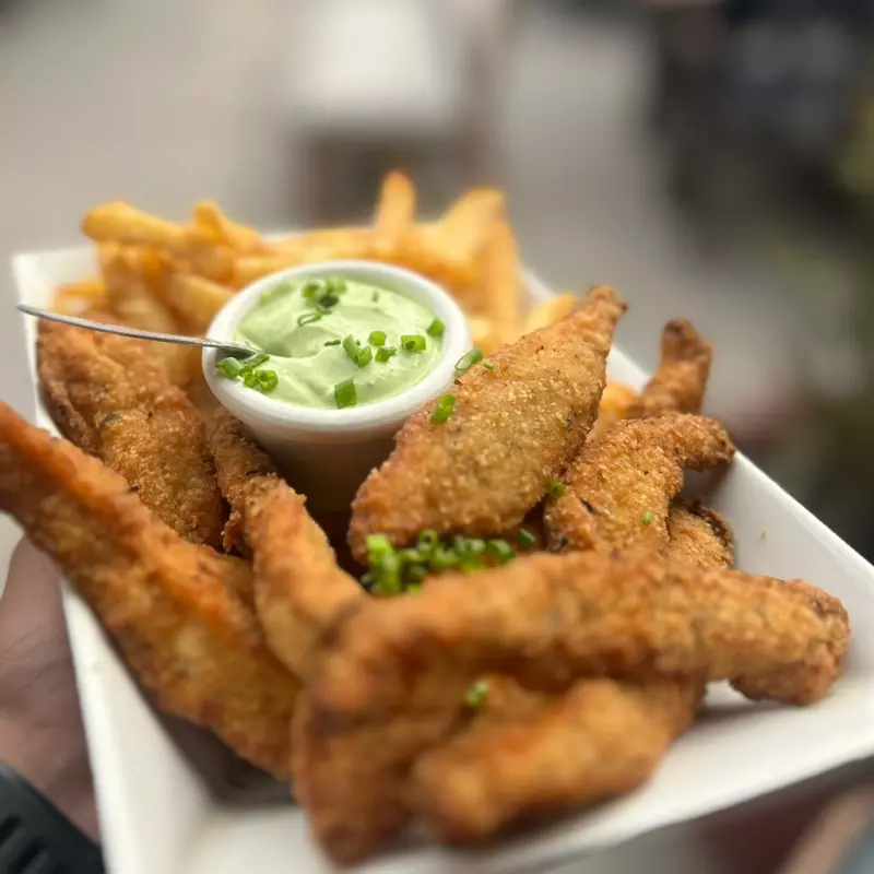 Fajitas de Pollo Rebozadas.