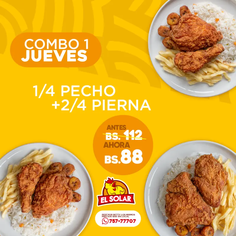 COMBO JUEVES 🍗
