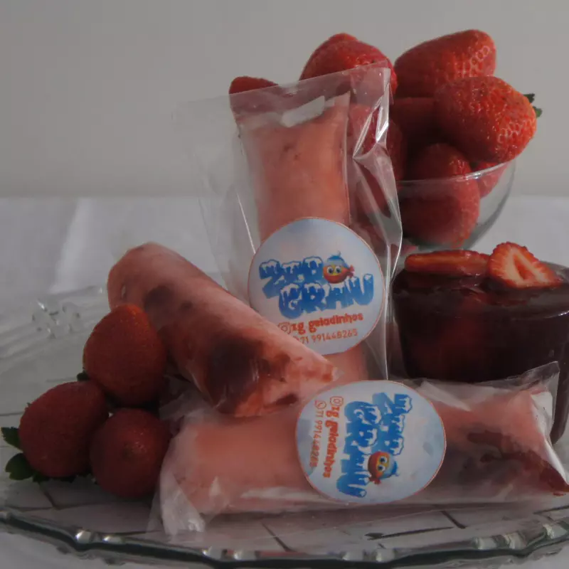 Morango com Geleia