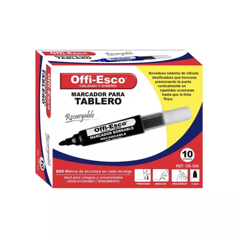 MARCADOR RECARGABLE OFFIESCO
