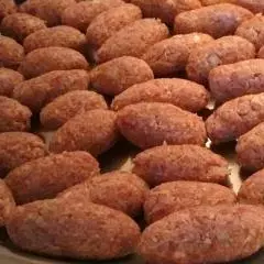 Kibe recheado de queijo