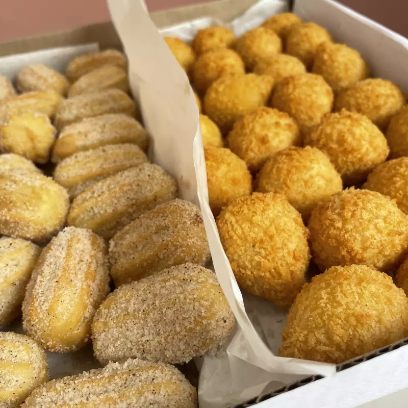 100 Salgados - 4 Sabores