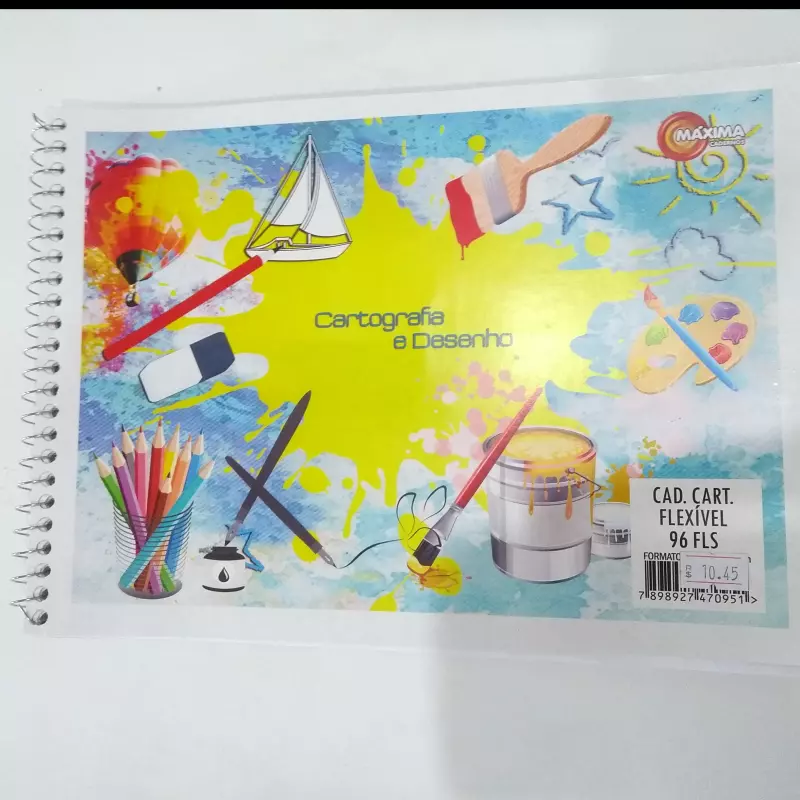 Caderno desenho Flexível