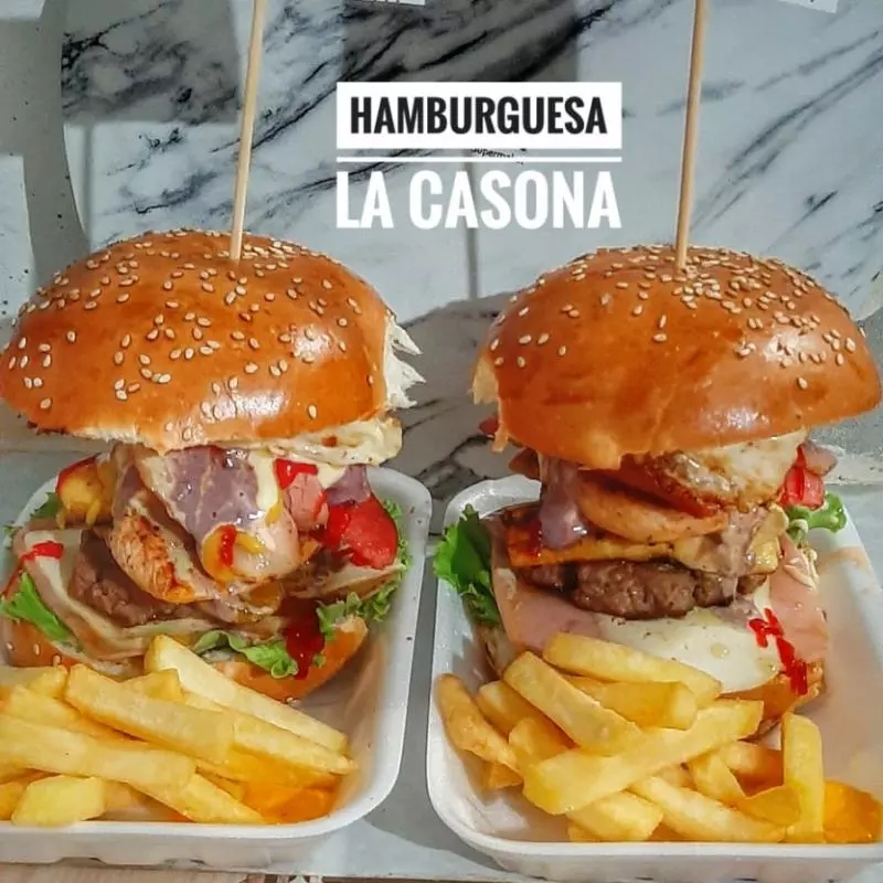 Hamburguesa La casona
