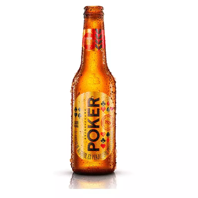 Cerveza poker  330ml