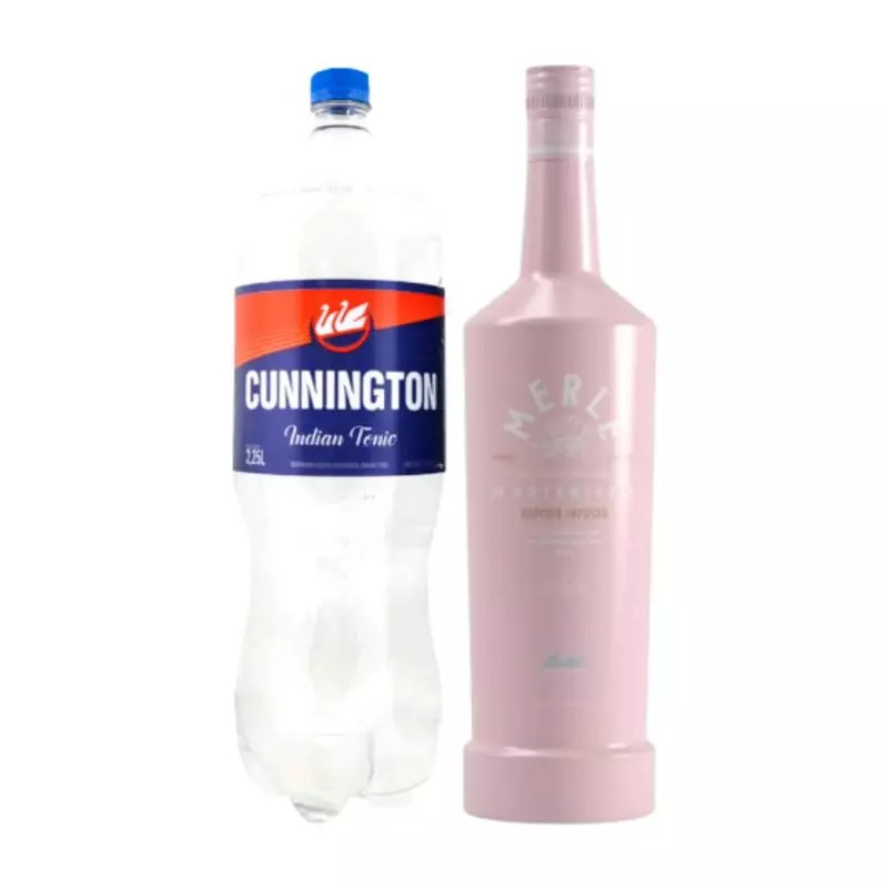 Gin Merle + Cunnington Tonica 2.25L