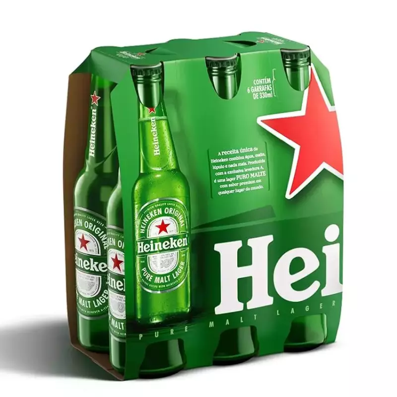 heineken 330 pack c/6.