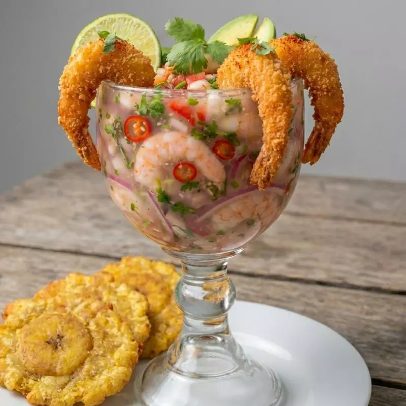 Copa de ceviche