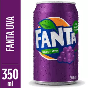 Fanta uva lata 350ml