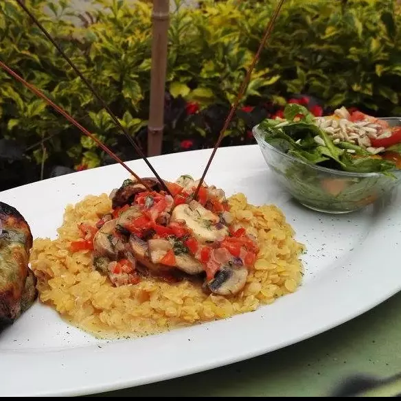 Cogumelos Ao Leite De Coco