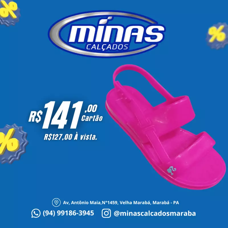 Sandália Pink RF:23067