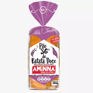 Pão de Batata Doce sem glúten