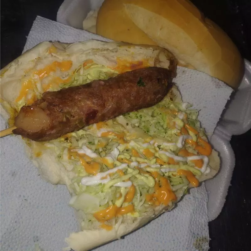 Lanche kafta recheada