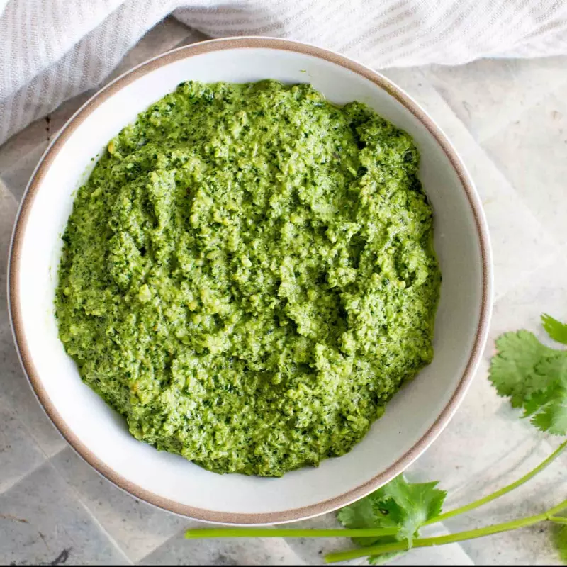 Pesto de culantro