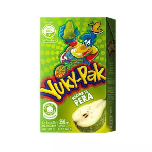 YUKY - PACK  PERA JUGO 250ML