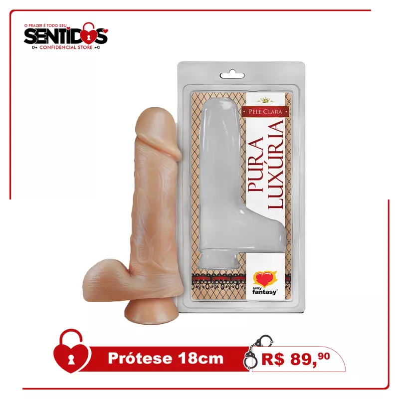 Prótese Realistica 18cm