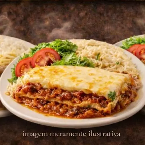 Lasanha de carne moída