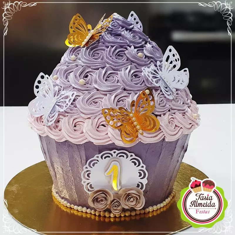 Bolo Cupcake Gigante